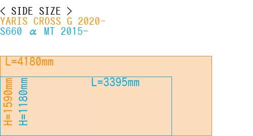 #YARIS CROSS G 2020- + S660 α MT 2015-
